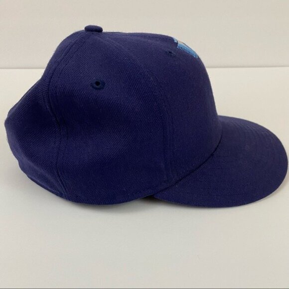 New Era 59Fifty MLB Tampa Bay Rays Genuine Merchandise Baseball Cap Hat Blue - Picture 6 of 10